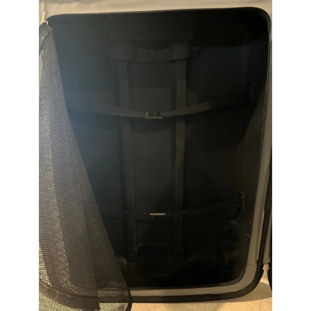 L.L. Bean black Wheel Rolling Handle Travel‎ Suitcase Luggage Bag 27